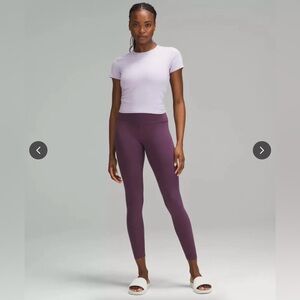 Lululemon All it takes t shirt lilac ether